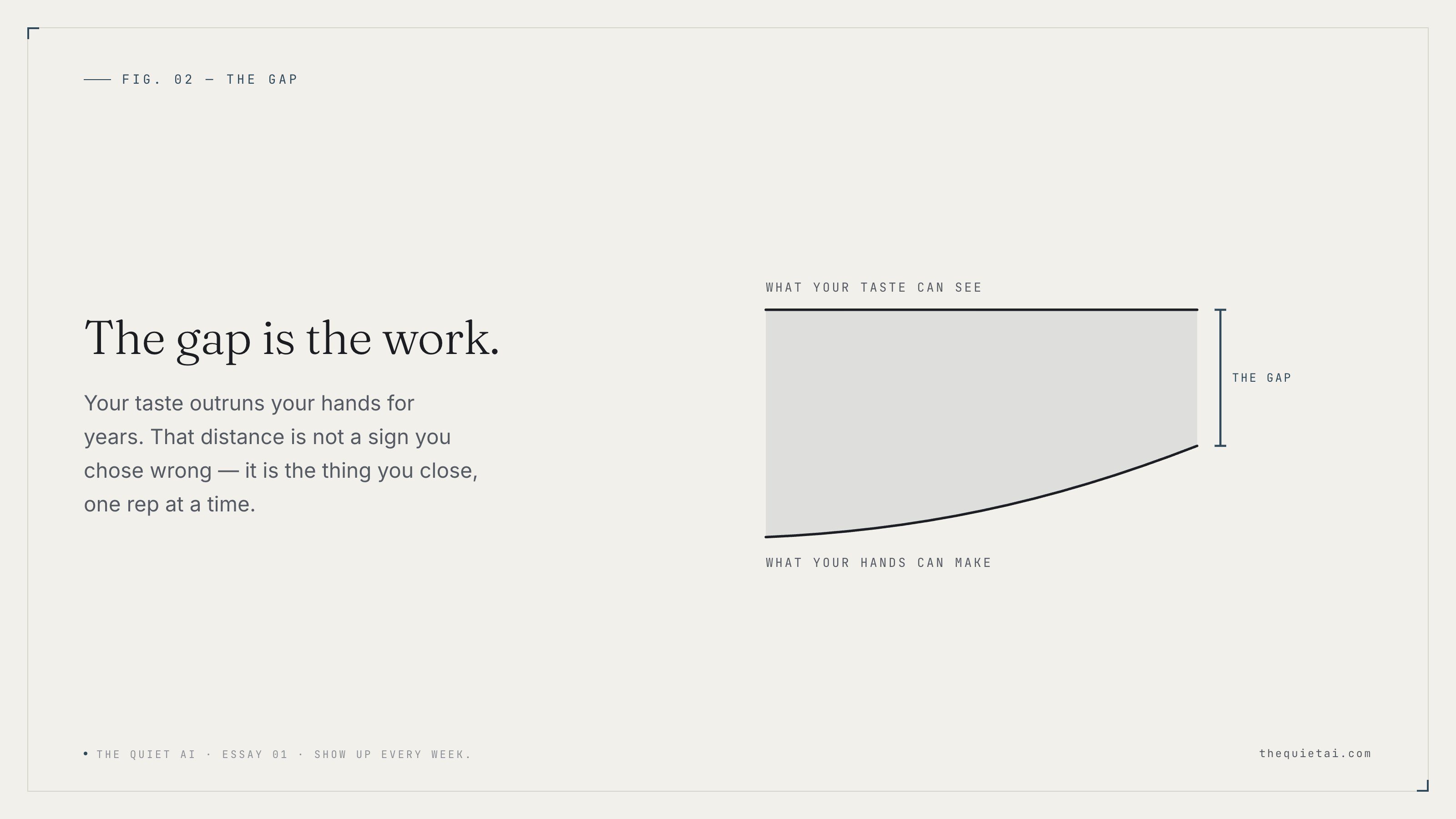 Invent the client — making the rep real without making it expensive.