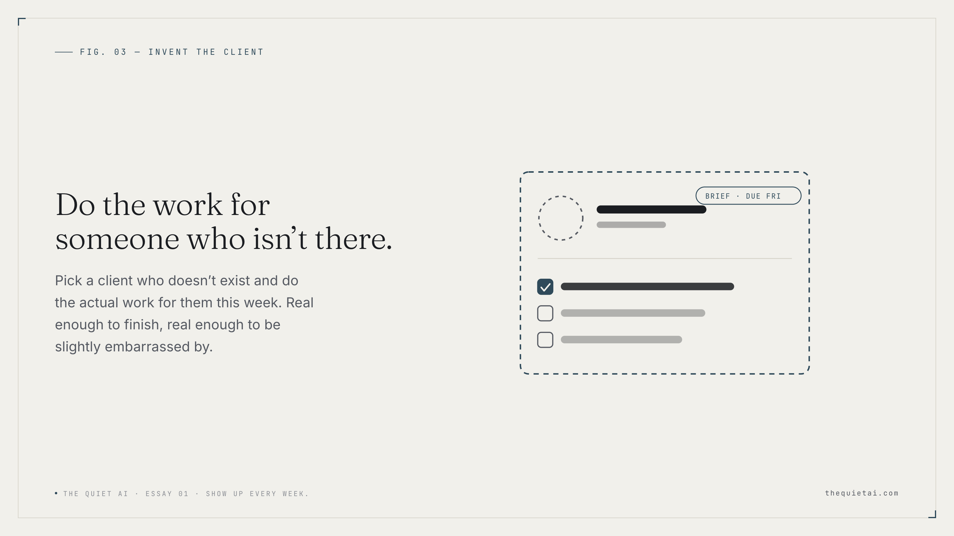 The reps don’t end — the page where the story usually turns, and doesn’t.